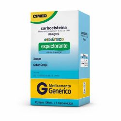 Carbocisteina 20mg Xpe 100ml Cimed Generico