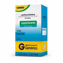 Carbocisteina 50mg Xpe 100ml Cimed Generico