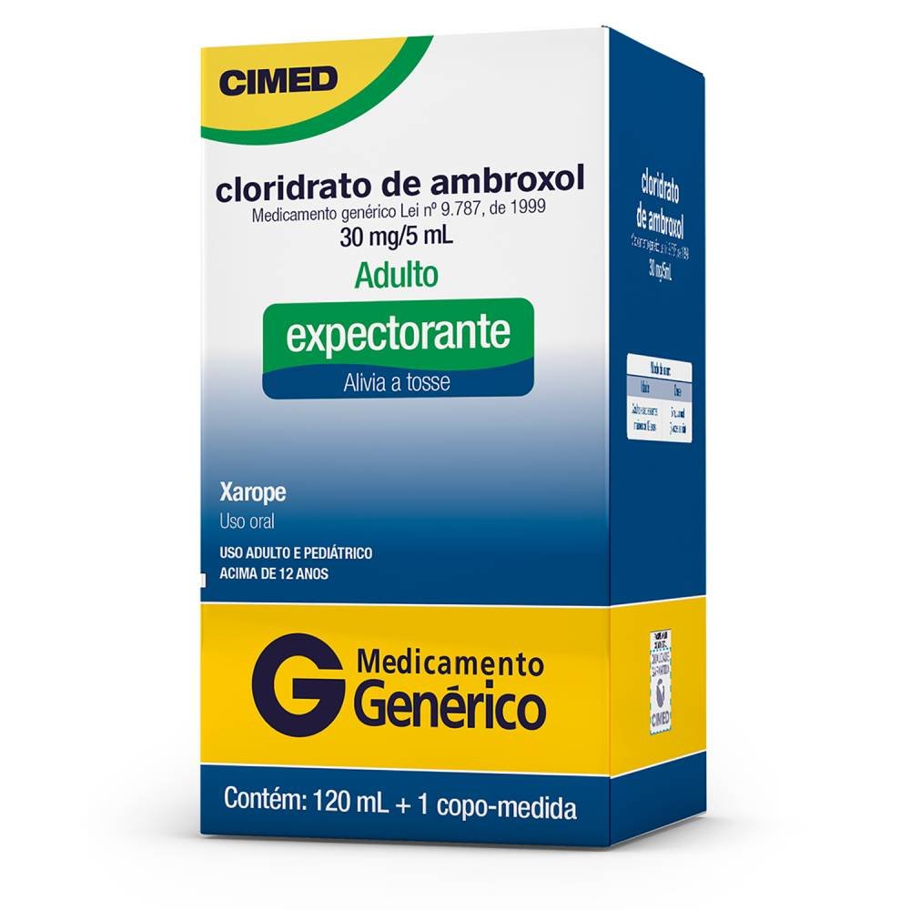 Cloridrato Ambroxol Pediátrico 6mg 120ml Neoquímica Genérico