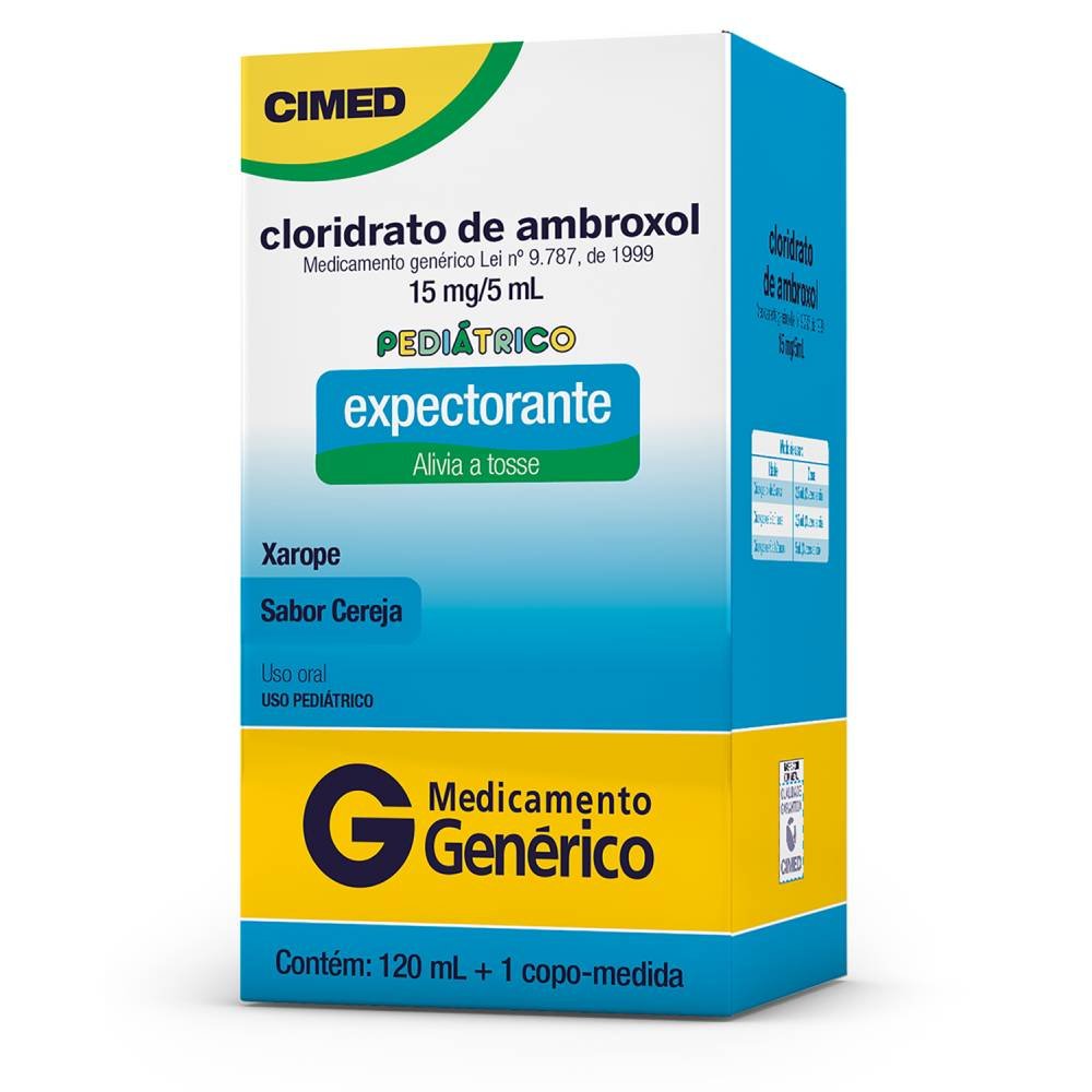 Cloridrato de Ambroxol Xarope Infantil 120ml - Biosintetica