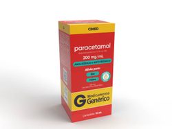 Paracetamol 200mg Sol 15ml Cimed Generico