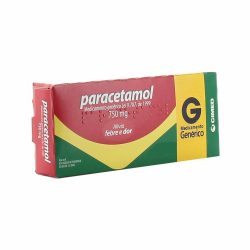 Paracetamol 750mg 10comp Av Cimed Generico