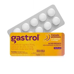 Antiácido Gastrol 10 Pastilhas Mastigáveis