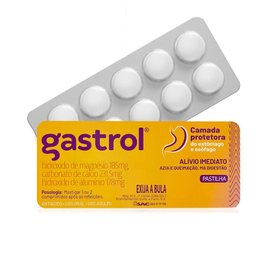 ANTIÁCIDO GASTROL 10 PASTILHAS MASTIGÁVEIS