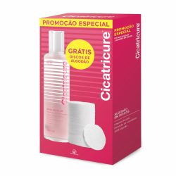 Kit Cicatricure Água Micelar 200ml + Algodão Em Discos