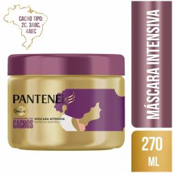 Máscara De Tratamento Pantene Unidas Pelos Cachos 270ml