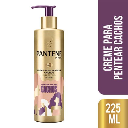 CREME DE PENTEAR CACHOS PANTENE UNIDAS PELOS CACHOS 225ML