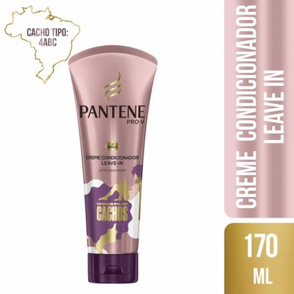 CREME CONDICIONADOR LEAVE IN PANTENE UNIDAS PELOS CACHOS 170ML