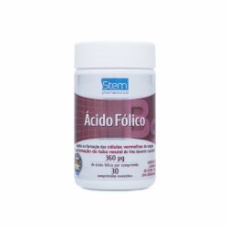 Acido Folico Stem  30 Comprimidos Revestidos