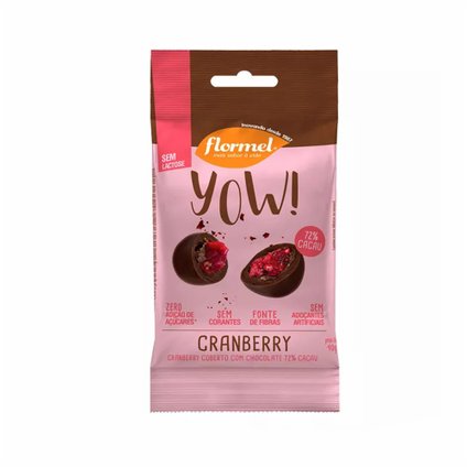 CHOCOLATE DRAGEADO FLORMEL YOW CRANBERRY 40G