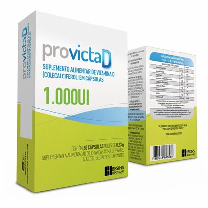 PROVICTA D 1.000UI 60 CAPSULAS