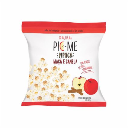 PIPOCA PICME MAÇÃ COM CANELA 55G