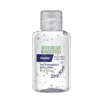 GEL ANTISSÉPTICO PANVEL ERVA DOCE 30ML