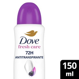DESODORANTE AEROSSOL DOVE GO FRESH AMORA E FLOR DE LÓTUS 150ML