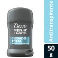 DESODORANTE ANTITRANSPIRANTE EM BARRA CUIDADO TOTAL DOVE MEN+CARE STICK 50G