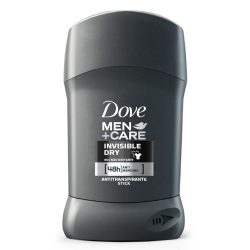 Desodorante Antitranspirante Em Barra Invisible Dry Dove Men+care 50g