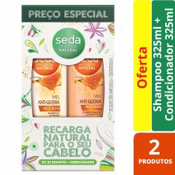 Kit Seda Mel Antiquebra Shampoo 325ml + Condicionador 325ml