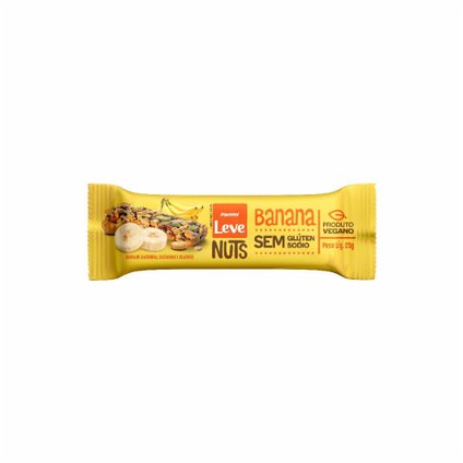 BARRA NUTS PANVEL LEVE BANANA 25G