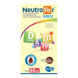 SUPLEMENTO NEUTROFER PREV 60ML FRASCO
