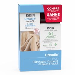 Pack Ureadin Loçao 10% 200m+oil Soap 80g