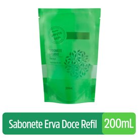 SABONETE LÍQUIDO PANVEL SEMPRE BEM ERVA DOCE REFIL 200ML