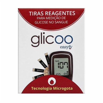 TIRAS REAGENTES GLICOO COM 50 UNIDADES