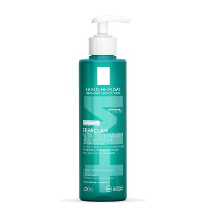 GEL DE LIMPEZA FACIAL LA ROCHE-POSAY EFFACLAR ALTA TOLERÂNCIA PARA PELE OLEOSA 300G