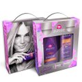 KIT AUSSIE SMOOTH SHAMPOO 180ML + CREME DE TRATAMENTO 3 MINUTOS 236ML