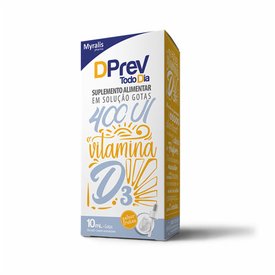DPREV TODO DIA 400UI C/ 10 ML