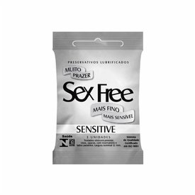 PRESERVATIVO SEX FREE SENSITIVE 3UN