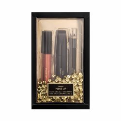 Kit Panvel Make Up - Gloss Labial +máscara Para Cílios + Lápis Para Olhos
