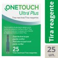 TIRAS REAGENTES ONETOUCH ULTRA PLUS COM 25 UNIDADES