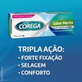 CREME FIXADOR DE PRÓTESE COM FORTE FIXAÇÃO ULTRA COREGA SABOR MENTA 19G