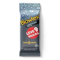 Preservativo Lubrificado Blowtex Leve 9 Pague 6 Unidades