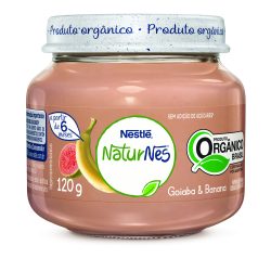 Papinha Nestle Organica Goiaba E Banana 120g