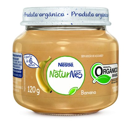 PAPINHA ORGÂNICA NESTLÉ NATURNES BANANA 120G