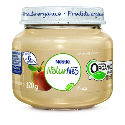 PAPINHA ORGÂNICA NESTLÉ NATURNES MAÇÃ 120G