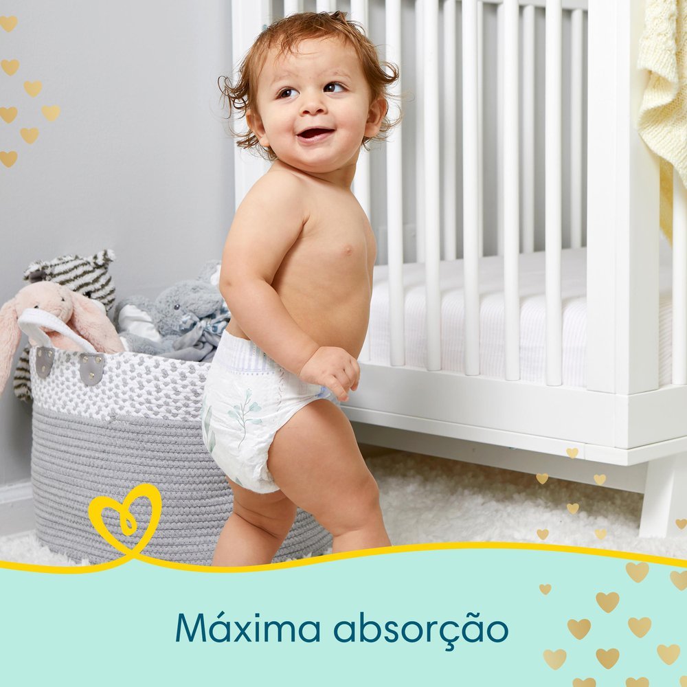 FRALDA PAMPERS PREMIUM CARE BAG XG COM 60 UNIDADES