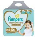 FRALDAS PAMPERS PREMIUM CARE TAMANHO XXG 56 UNIDADES