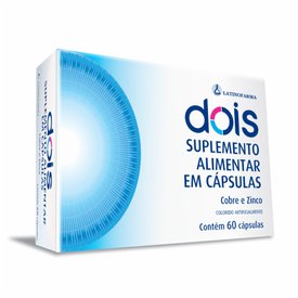 DOIS SUPLEMENTO ALIMENTAR COM 60 CÁPSULAS