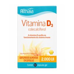 Vitamina D 2.000ui 60 Capsulas Moles Althaia