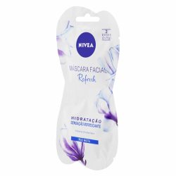 Máscara Facial Nivea Refresh Pele Mista 2 Doses De 7,5g Cada