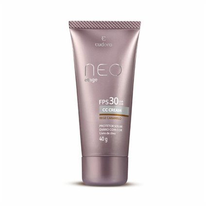PROTETOR SOLAR EUDORA NEO CC CREAM BEGE CARAMELO FPS 30 40G