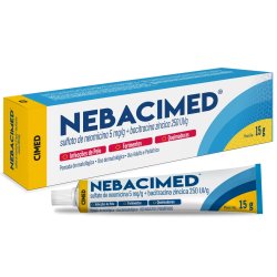 Pomada Anti-infecção Nebacimed 15g
