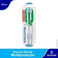Kit Escova Dental Sensodyne Multiproteção Para Dentes Sensíveis - 2 Unidades