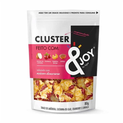CLUSTER JOY AMÊNDOAS E CRANBERRY 80G