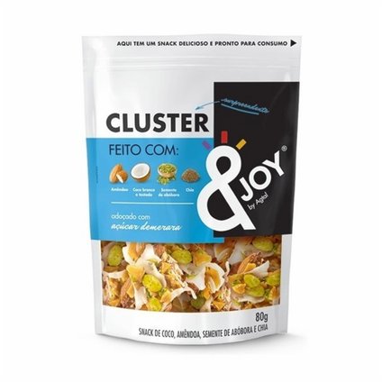 CLUSTER JOY COCO E SEMENTE DE ABÓBORA 80G