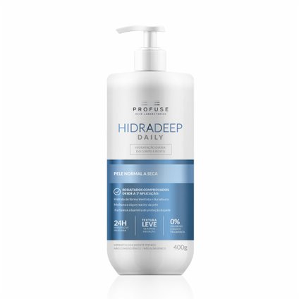 LOÇÃO HIDRATANTE HIDRADEEP DAILY 400G - PROFUSE