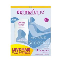 Kit Sabonete Líquido Íntimo Neutralizz Dermafeme 200ml Com 2 Unidades