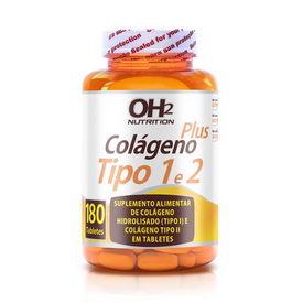 COLÁGENO TIPO I E I I OH2 NUTRITION 180 TABLETES